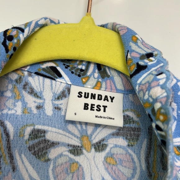 Aritzia Sunday Best Floral Mini Dress - size small - Picture 2 of 4